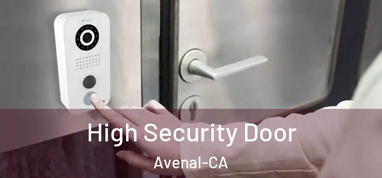 High Security Door Avenal-CA