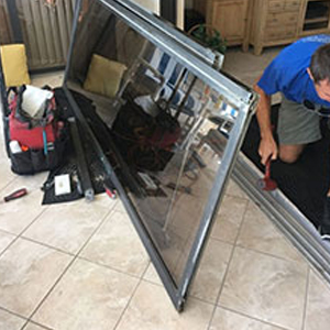 sliding glass door frame repair Avenal